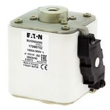 Fuse-link, high speed, 1400 A, AC 1250 V, 2 x size 3, 74 x 52 x 167 mm, aR, IEC, single indicator