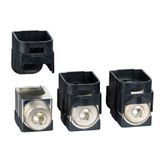 aluminium bare cable connectors, ComPact NSX, EasyPact CVS, for 1 cable 25 mm² to 95 mm², 250 A, set of 3 parts
