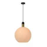 Lucide JULIUS - Pendant light - Ø 40 cm - 1xE27 - Opal