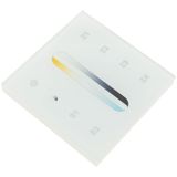 LED RF WiFi Controller Touch DW - 4 zones - white