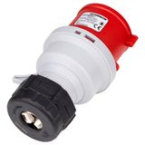 CEE-Plug, 5-pole, 32A, 400V, IP44