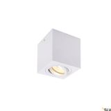 TRILEDO Single, indoor ceiling light, QPAR51, white, max 10W