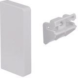 End cap right/left for trunking tehalit.SL 20x55mm pure white