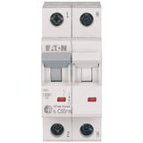 Miniature circuit breaker (MCB), 50 A, 1p+N, characteristic: C