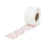 Labels for Smart Printer permanent adhesive white