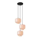 Lucide MEDINE - Pendant light - Ø 35 cm - 3xE27 - Opal