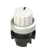 White two-position knob selector E2 1SE42ACA29AB