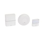 DOORBELL KIT 2 CHIMES AND 1 PUSH BUTTON WHITE – Serenity