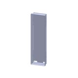 Wall box, 2 unit-wide, 42 Modul heights
