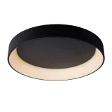 TALOWE LED Ceiling Light O80cm 80W 3000K Black