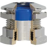 Cable gland PROGRESS ultraFLAT M25x1.5 A2, cable Ø8.0-11.0mm, blue sealing