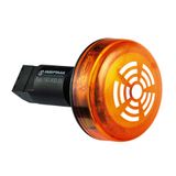 LED Buzzer EM Contin. tone 230VAC YE