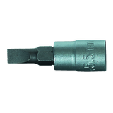 Socket bit 1/4" flat 7mm