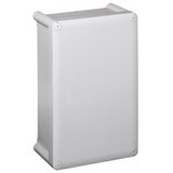 IP55 IK07 Plastic Industrial Enclosure - 360x270x124mm with opaque cover - RAL7035