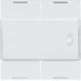 GALLERY TILE WHITE 4 BUTTONS WITH LED