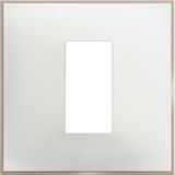 CLASSIA - COVER PLATE 1P WHITE SATIN