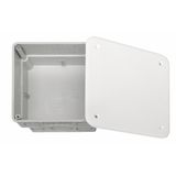 Flush mounted junction box E141 grey