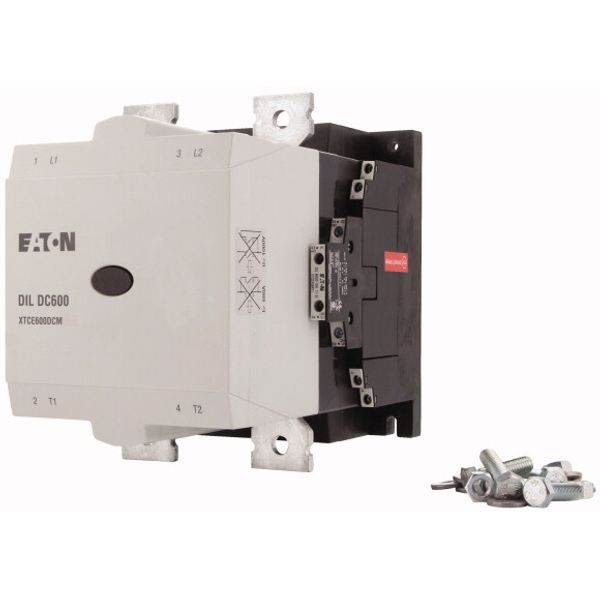 DC contactor, 2 N/O, 2 NC, 1000 V: 600 A, RDS 250: 110 - 250 V 40 - 60 Hz/110 - 350 V DC, AC and DC operation image 3
