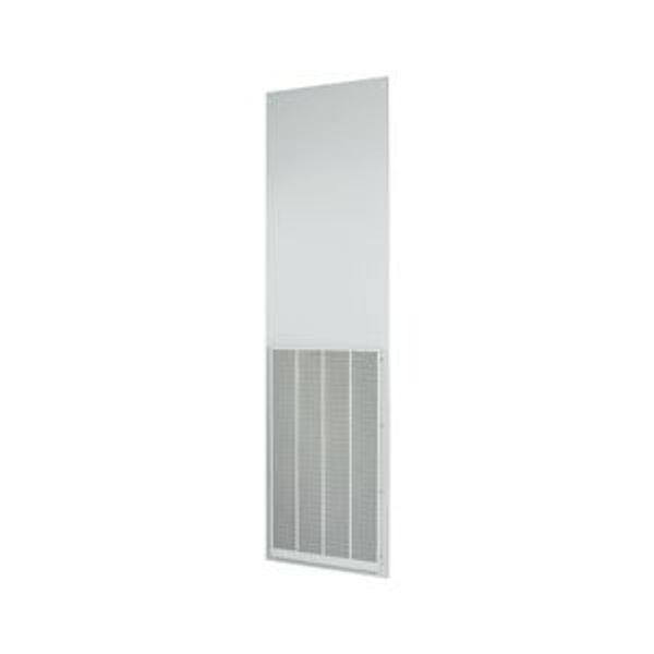Rear wall ventilated, for HxW = 1400 x 1000mm, IP42, grey image 4
