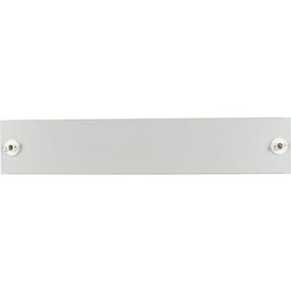 Front plate, for HxW=200x1200mm, blind, plastic image 2