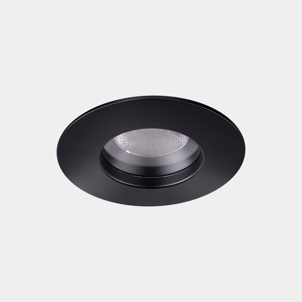 Downlight Play IP65 Round Fixed 6.4W LED warm-white 3000K CRI 90 14.7º PHASE CUT Black IP65 566lm image 1