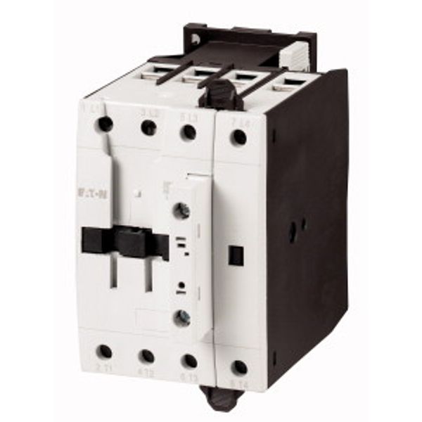 Contactor, 4 pole, 80 A, 220 V 50 Hz, 240 V 60 Hz, AC operation image 1