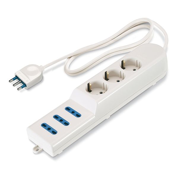 3-OUTLET SOCKET WITH CABLE AND PLUG image 5
