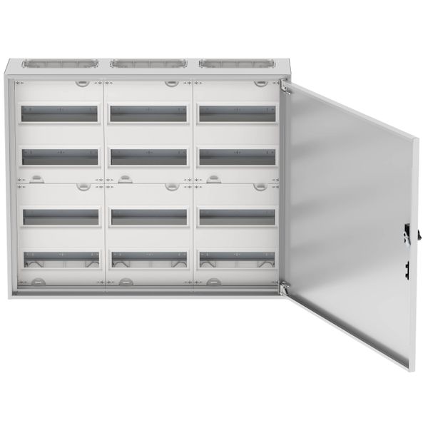 Wall-mounted enclosure EWK complete, IP31, 144 SU, protection class II, HxWxD=650x800x230mm image 4