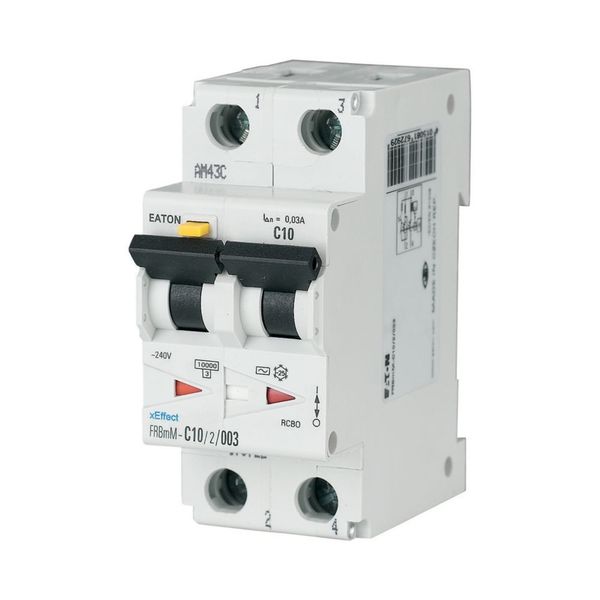 RCD/MCB combination, 16 A, 100 mA, MCB trip characteristic: B, 2p, RCD trip characteristic: A image 9