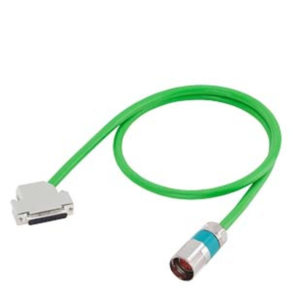 Signal cable pre-assembled (resolver in motor) 3x 2x 0.14+4x 0.14+2x0.5 6FX5012-2CF02-1AB0 image 1