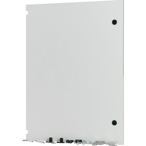 Section wide door, closed, HxW=800x600mm, IP55, grey image 2