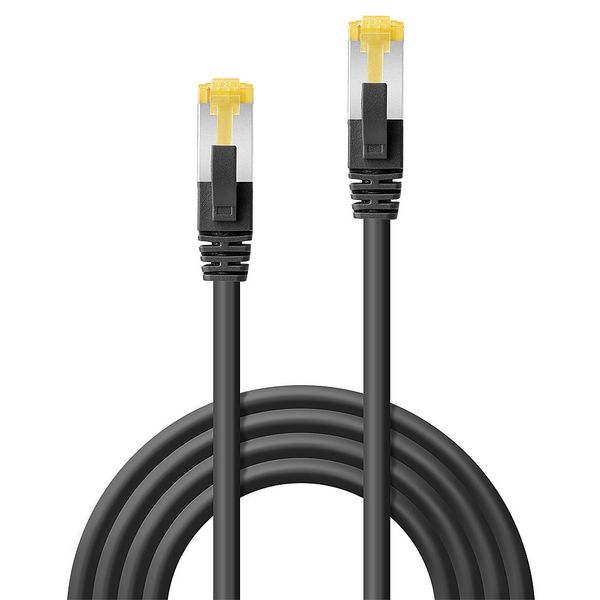 3m RJ45 S/FTP LSZH Network Cable, Black Cat.6A Plug, Cat.7 raw cable image 2