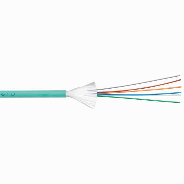 Fiber cable OM4 6 cores 900µm tight buffer indoor/outdoor 1000m image 2