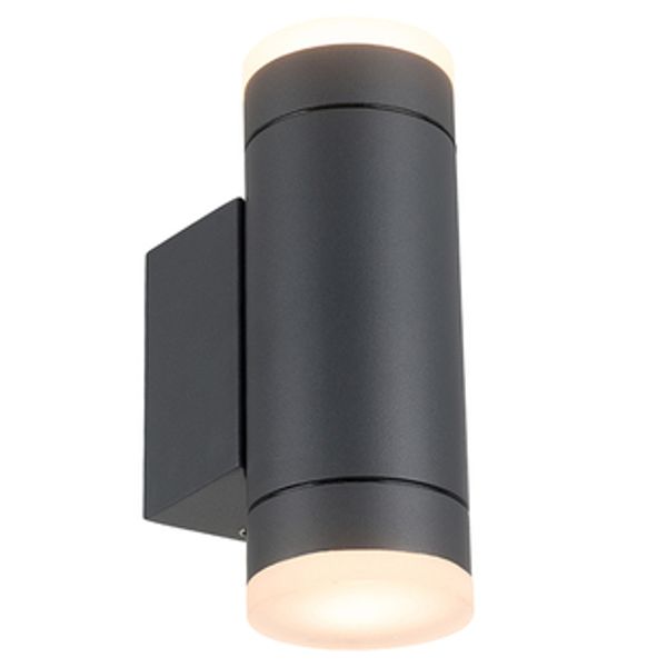 Outdoor Light without Light Source - wall light Quinton - 2xGU10 IP44  - Anthracite image 1