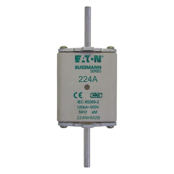 Fuse-link, low voltage, 224 A, AC 500 V, NH2, aM, IEC, dual indicator image 12