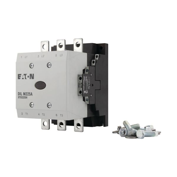 Contactor, 380 V 400 V 110 kW, 2 N/O, 2 NC, RDC 60: 48 - 60 V DC, DC operation, Screw connection image 8