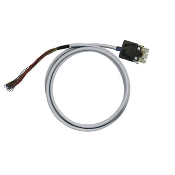 PLC-wire, Digital signals, 24-pole, Cable LiYY, 7 m, 0.25 mm² image 1