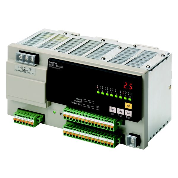 Power supply, 480W, 24VDC, 8 branch output image 2
