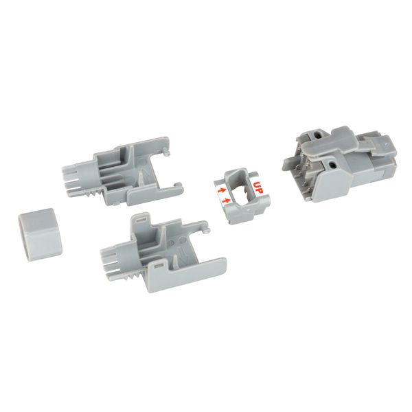RJ45 plug C6a UTP, on-site installable,f.solid wire,straight image 9