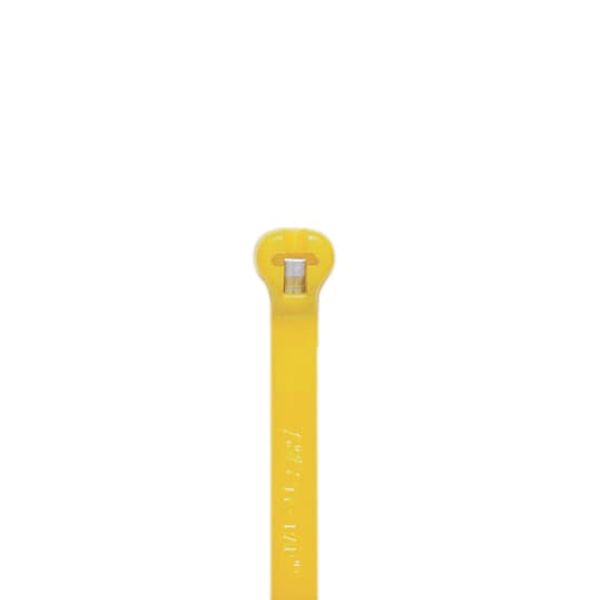 TY234M-4 CABLE TIE 18LB 14IN YELLOW NYLON image 4