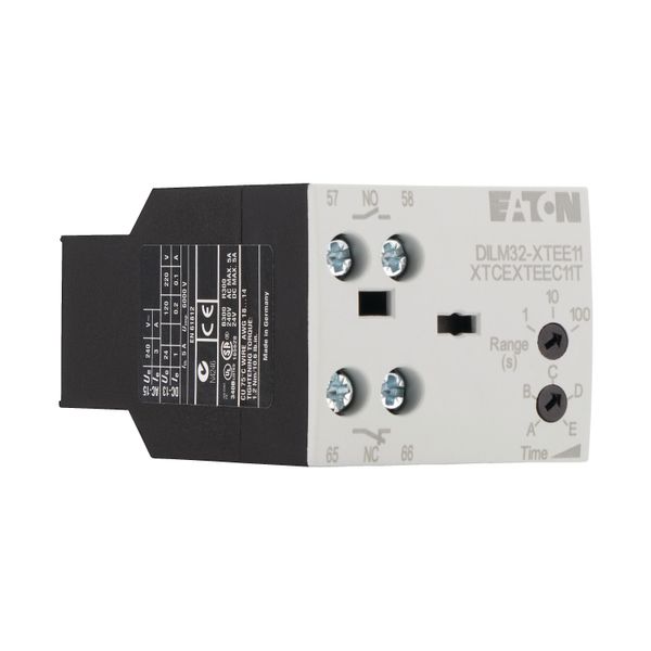 Timer module, 24VAC/DC, 0.1-100s, on-delayed image 10