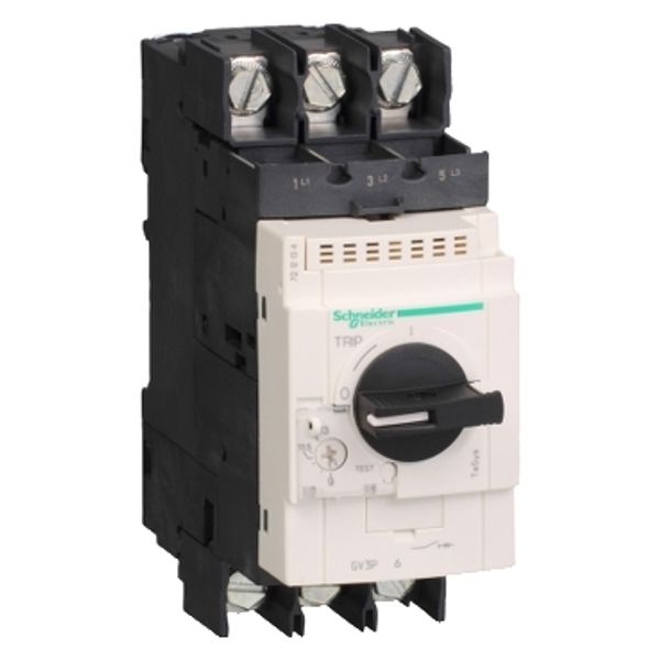 Motor circuit breaker, TeSys Deca, 3P, 48-65 A, thermal magnetic, lugs terminals image 2