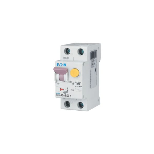 RCD/MCB combination, 32 A, 300 mA, MCB trip characteristic: B, 1p+N, RCD trip characteristic: A image 17