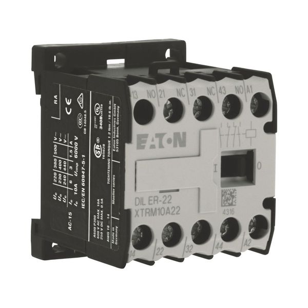 Contactor relay, 230 V 50/60 Hz, N/O = Normally open: 2 N/O, N/C = Normally closed: 2 NC, Screw terminals, AC operation image 9