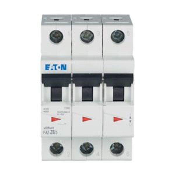 Miniature circuit breaker (MCB), 6 A, 3p, characteristic: Z image 13