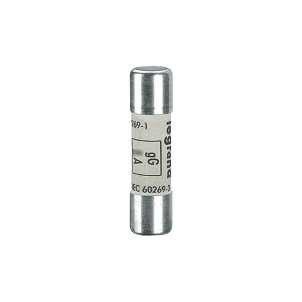 HRC cartridge fuse - cylindrical type gG 10 x 38 - 1 A - w/o indicator image 2