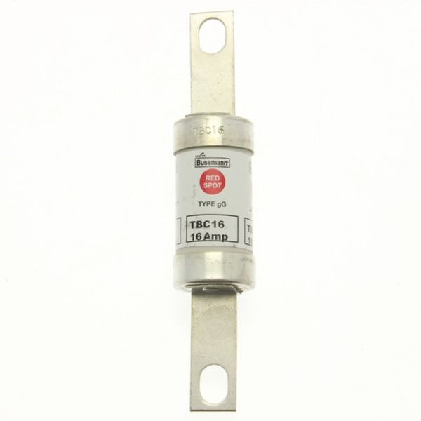 Fuse-link, low voltage, 10 A, AC 660 V, DC 460 V, BS88, 27 x 129 mm, gL/gG, BS image 2