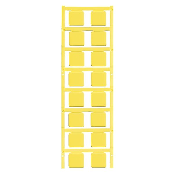 Device marking, Self-adhesive, 22 mm, Polyamide 66, yellow image 1