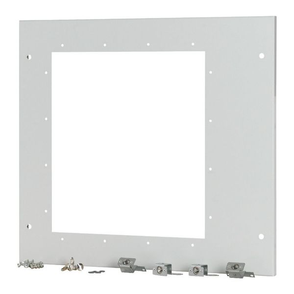 Front cover for IZMX40, withdrawable, HxW=550x600mm, grey image 3