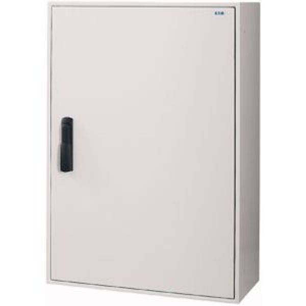 Surface-mounted installation distributor IP55, EP, WxHxD=600x1160x270mm, white, swivel lever image 7